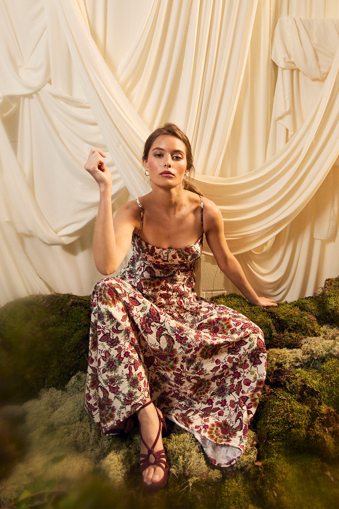 Valeria Corset Midi Dress | Guest Dress
