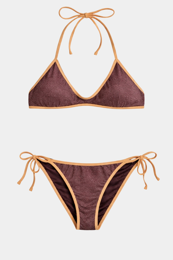 TOP BIKINI TIRA CONTRASTE