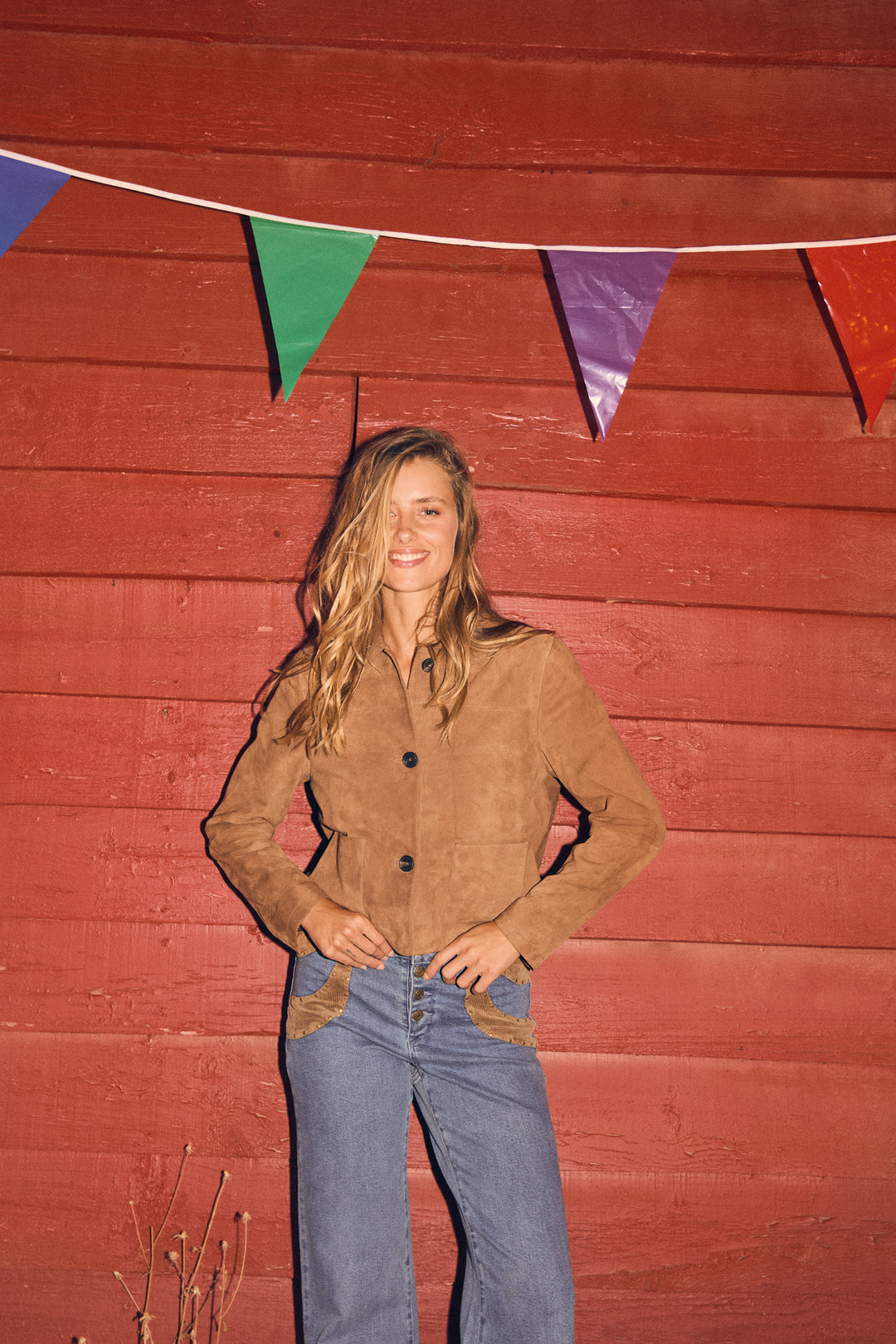 JEANS CONTRASTE PANA TACHAS