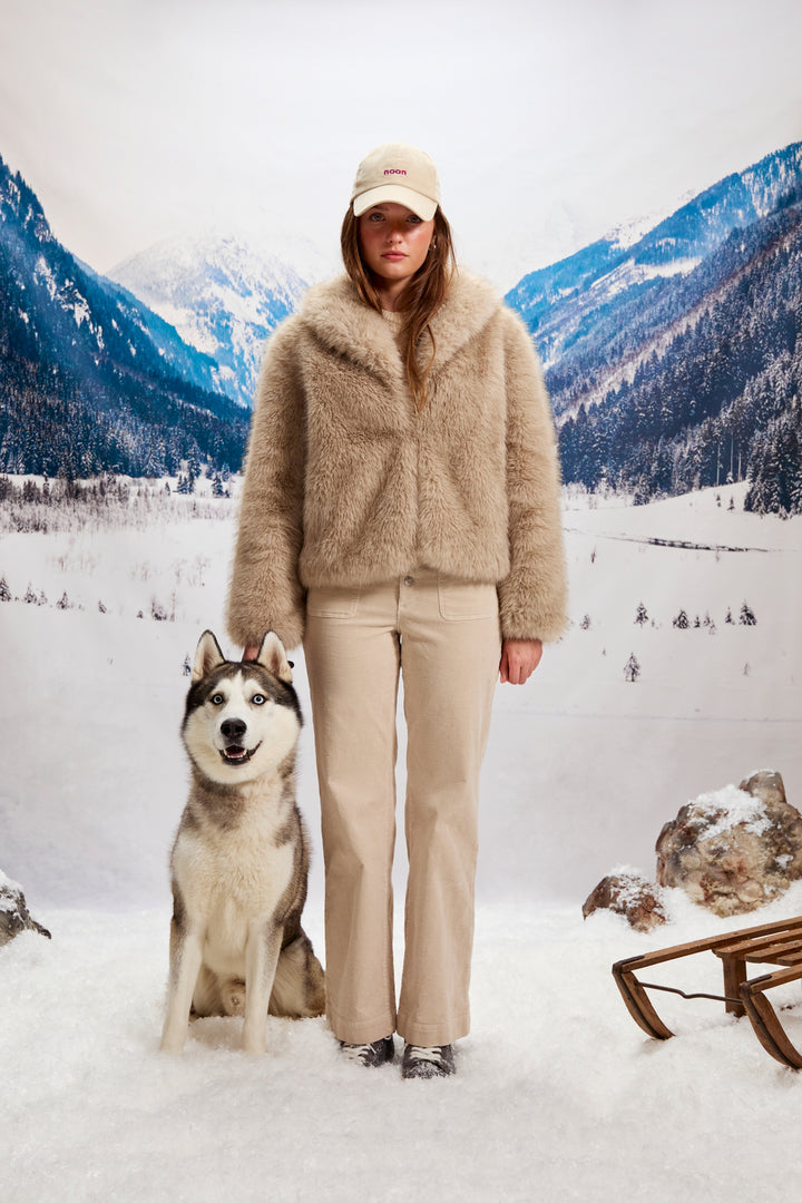 PANTALON PANA CULOTTE BOLSILLOS