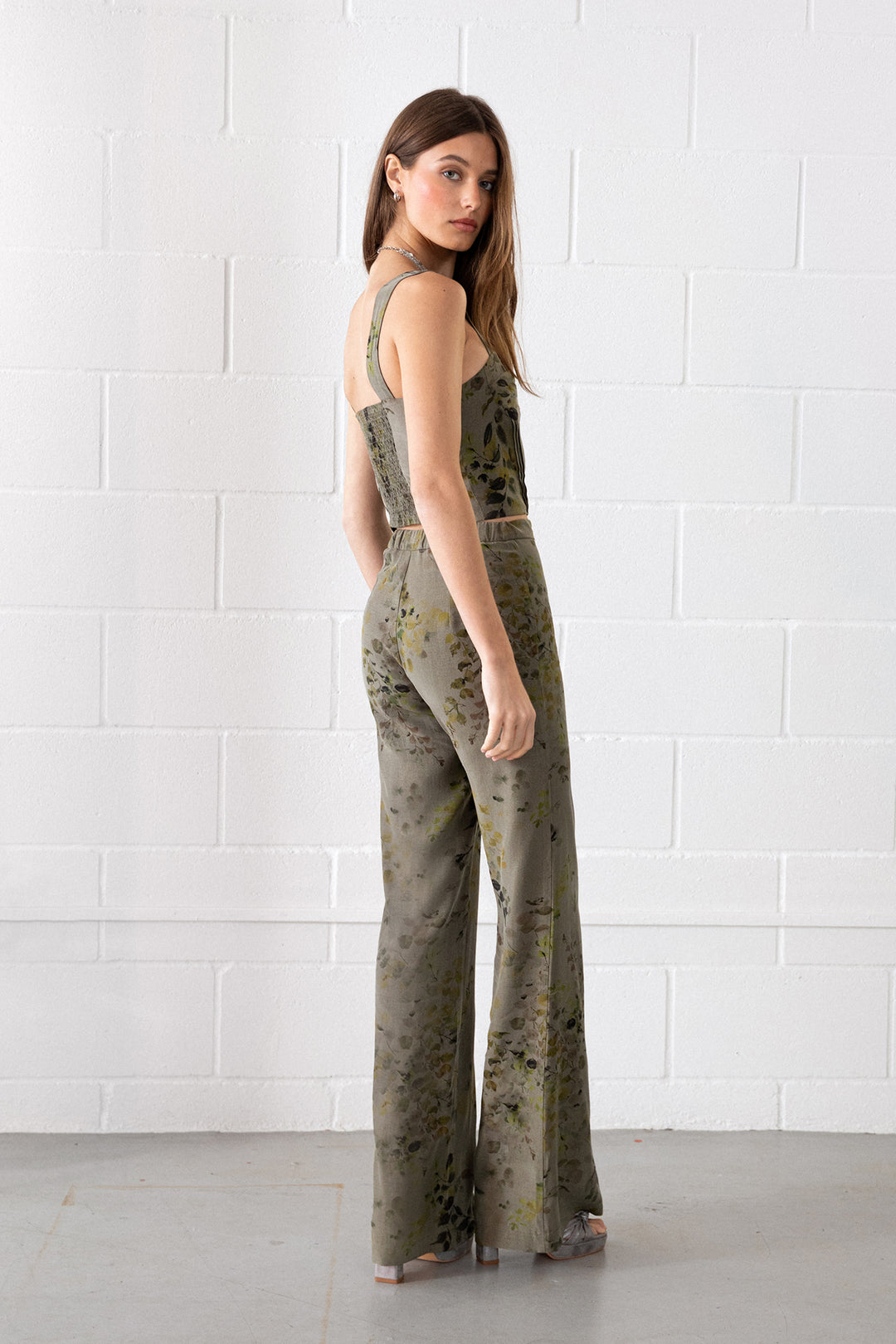 AMINA FLORAL PANTS