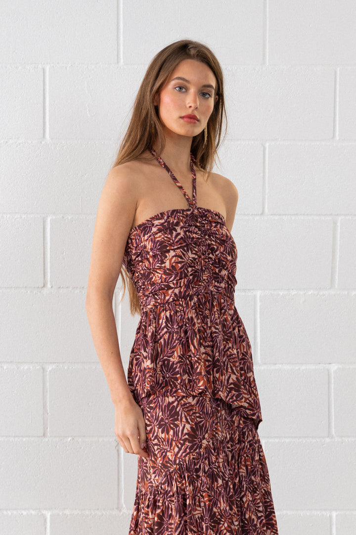 VESTIDO MIDI VOLANTES RENATA