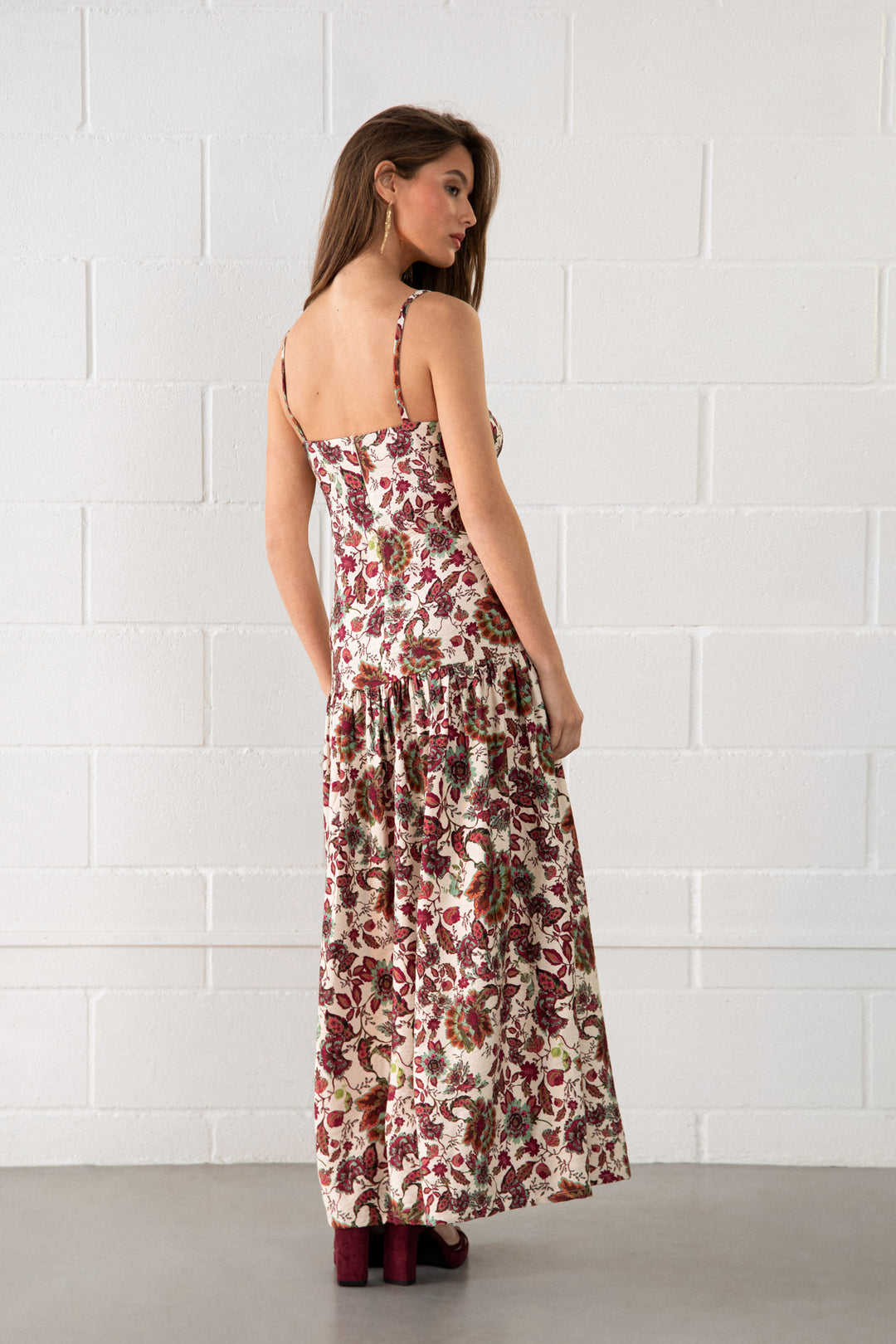 VESTIDO MIDI CORSET VALERIA