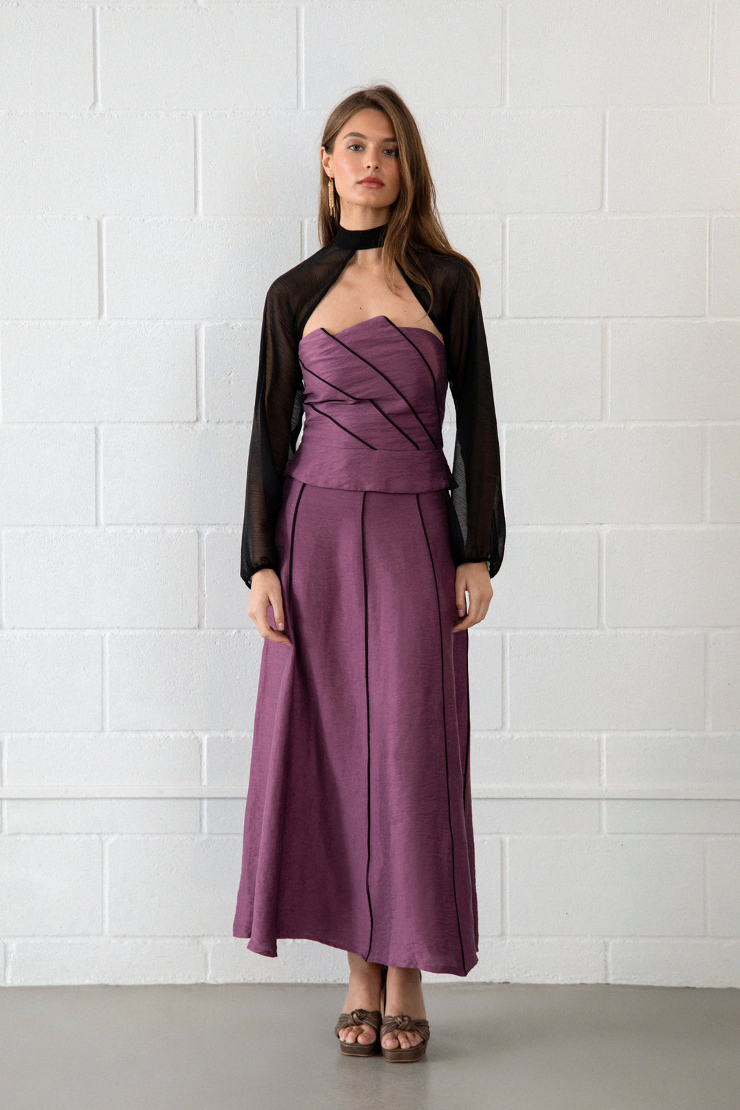 FALDA MIDI RECTA ANDREA