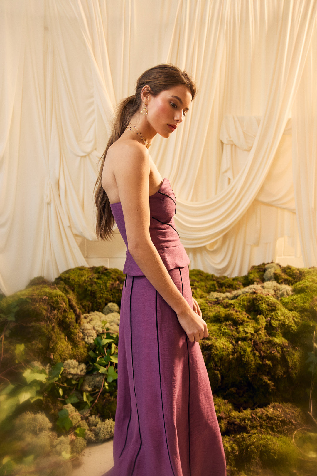 FALDA MIDI RECTA ANDREA