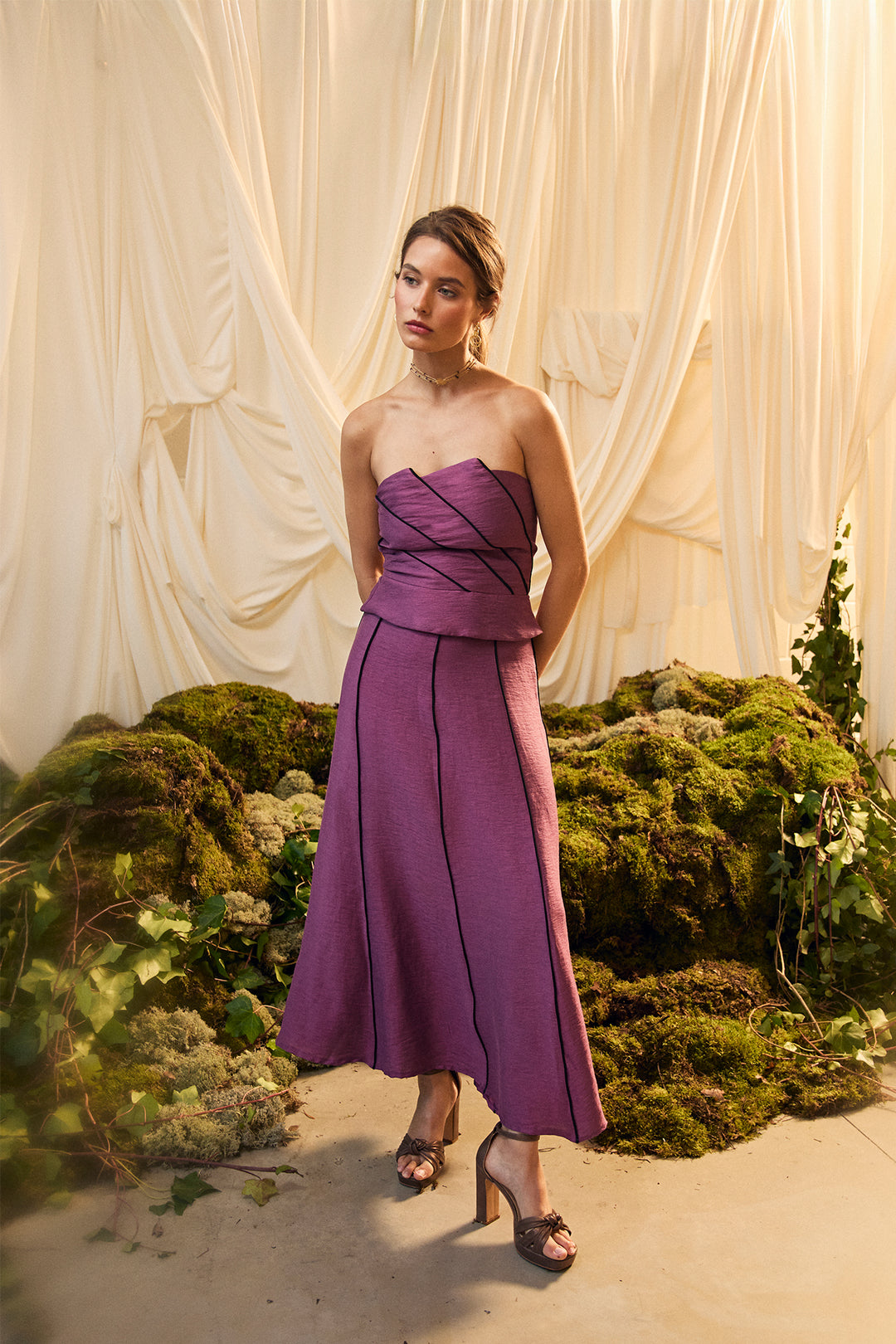 FALDA MIDI RECTA ANDREA