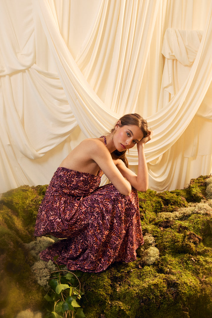 VESTIDO MIDI VOLANTES RENATA