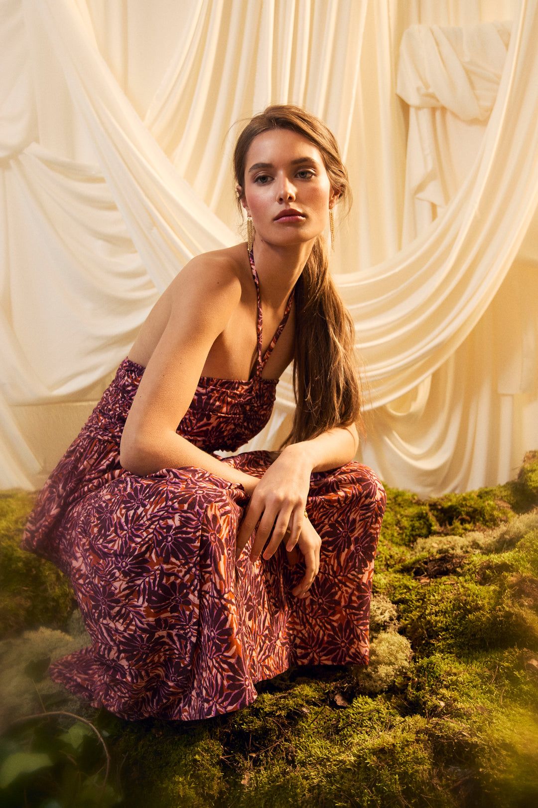 VESTIDO MIDI VOLANTES RENATA