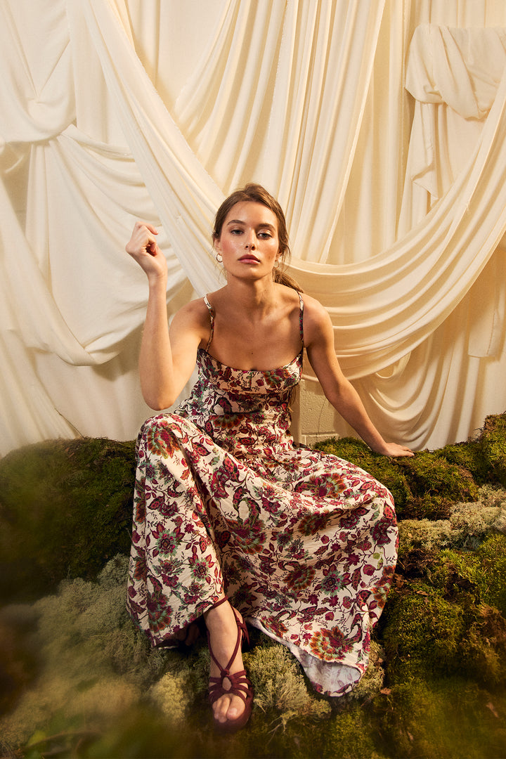 VESTIDO MIDI CORSET VALERIA