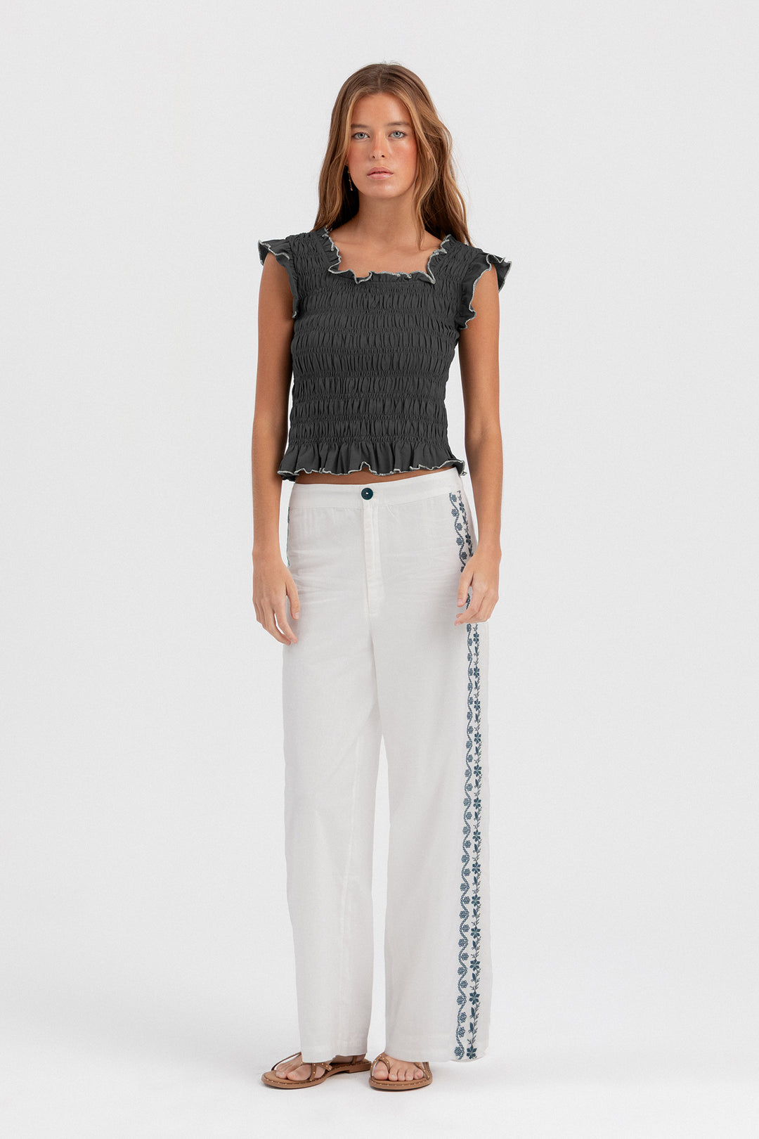 TOP FRUNCE CONTRASTES