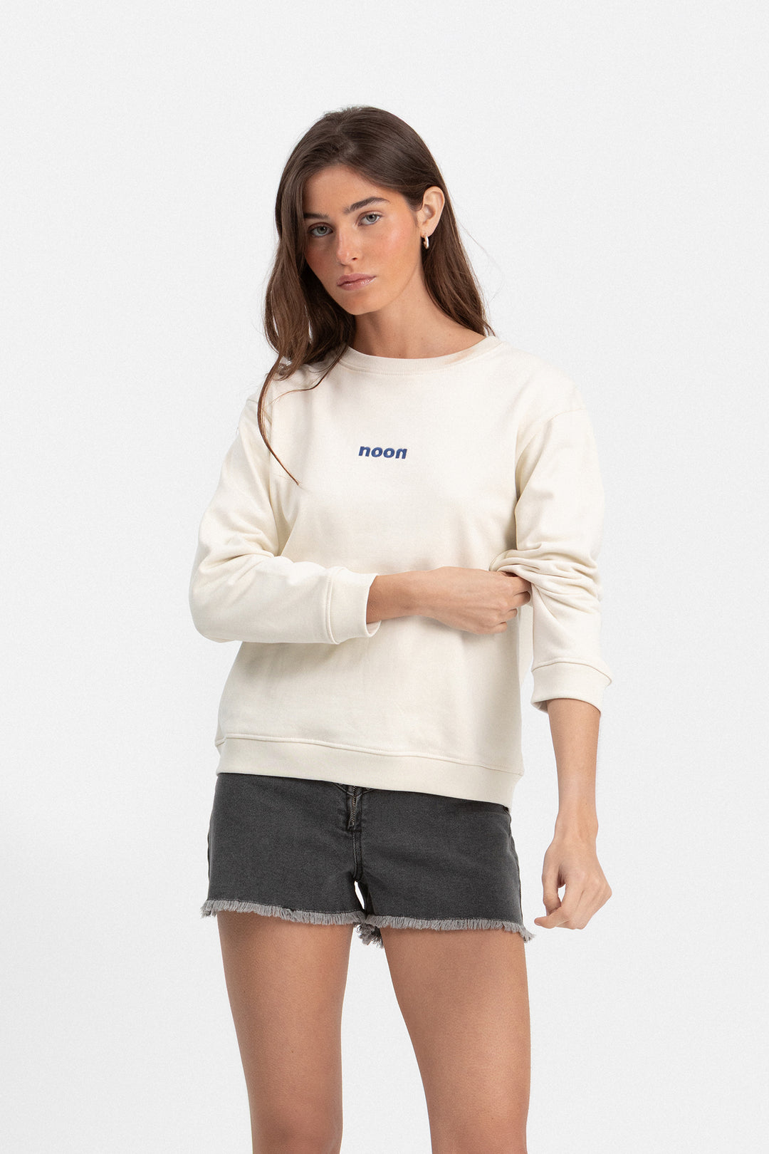 SWEATSHIRT COM CAPUZ E ESTAMPA DE FOLHA DE ZEBRA
