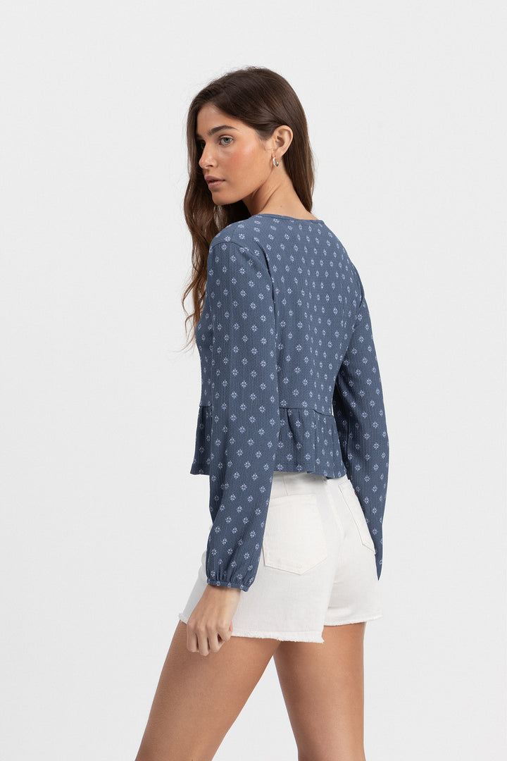PRINTED BAMBULA TOP