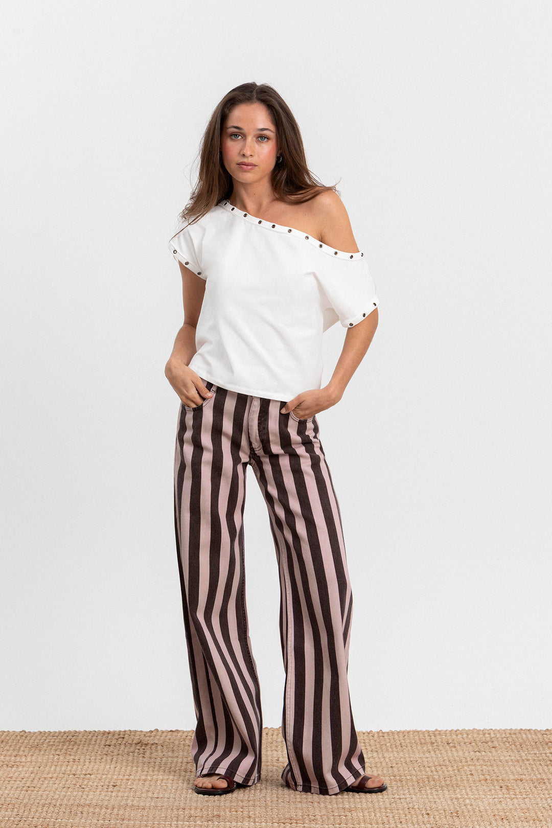 JEANS RELAXED RAYAS