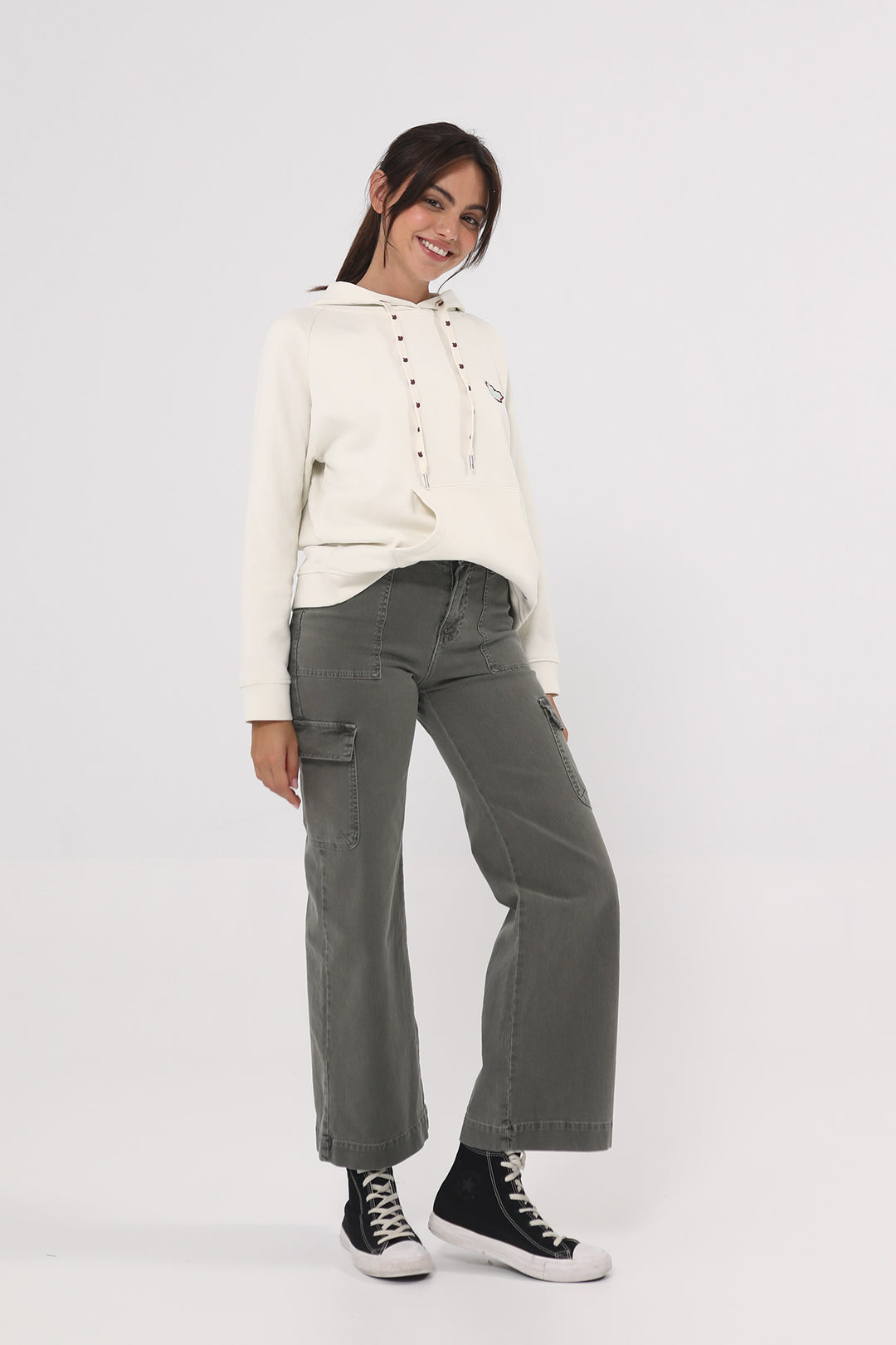 JEANS CULOTTE CARGO