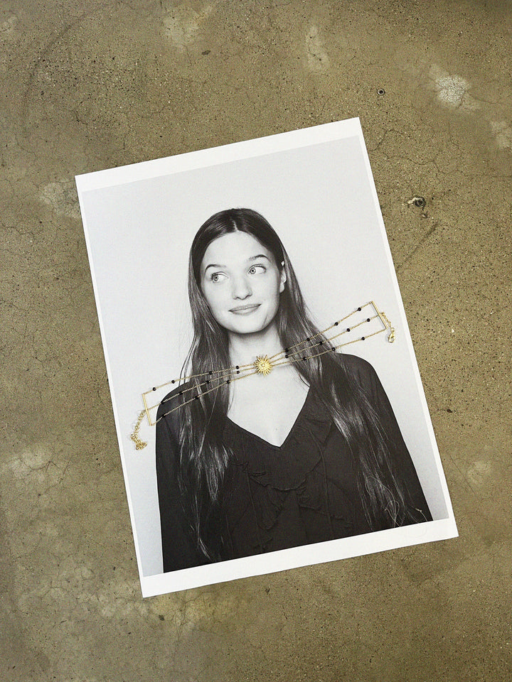 CHOKER CADENAS ESTRELLA