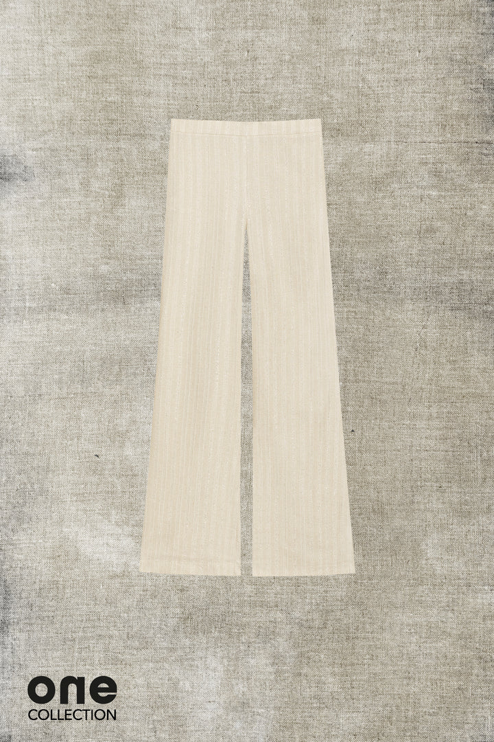 CATALINA LUREX STRIPED TROUSERS