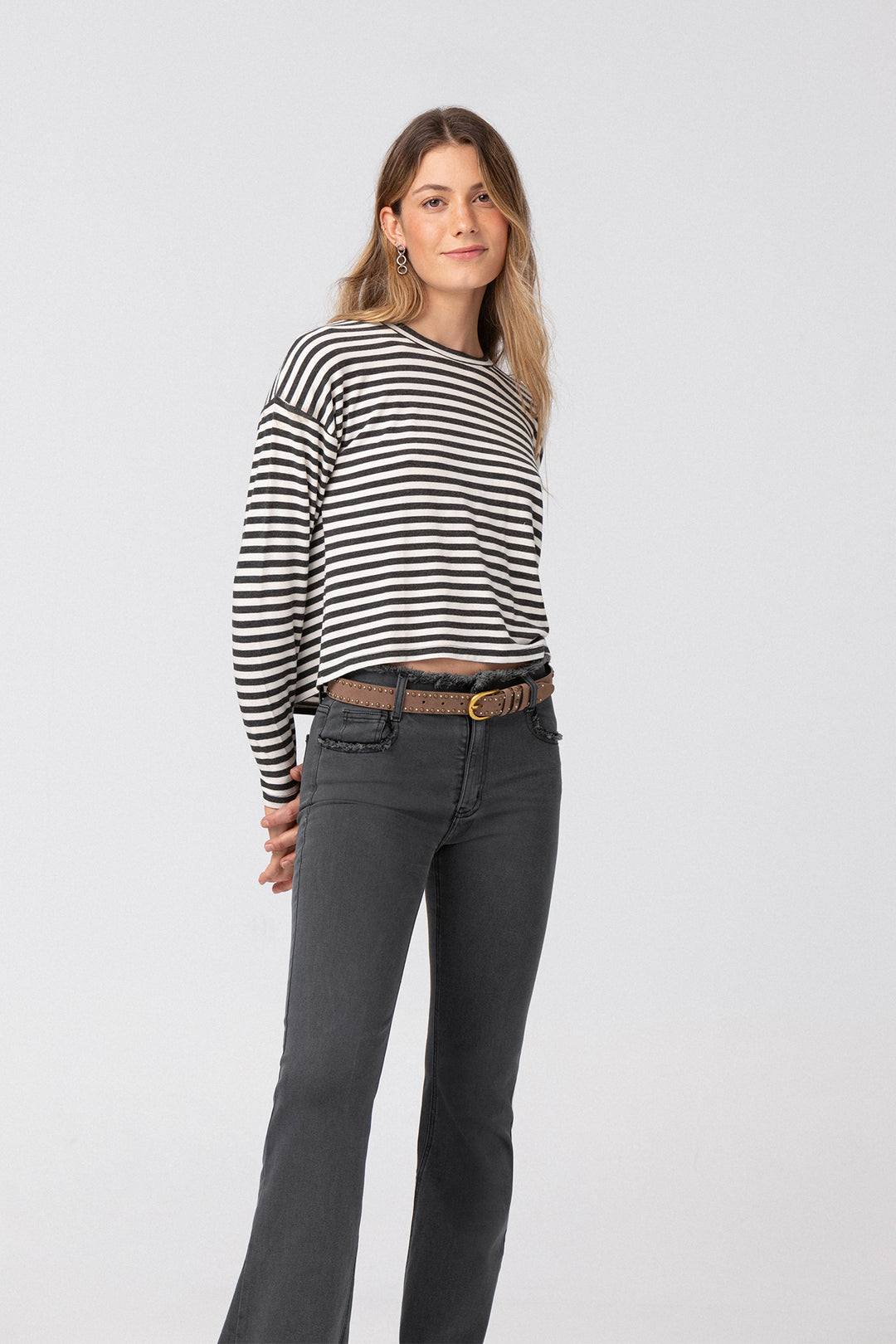 JEANS CAMPANA DESFLECADO DENIM