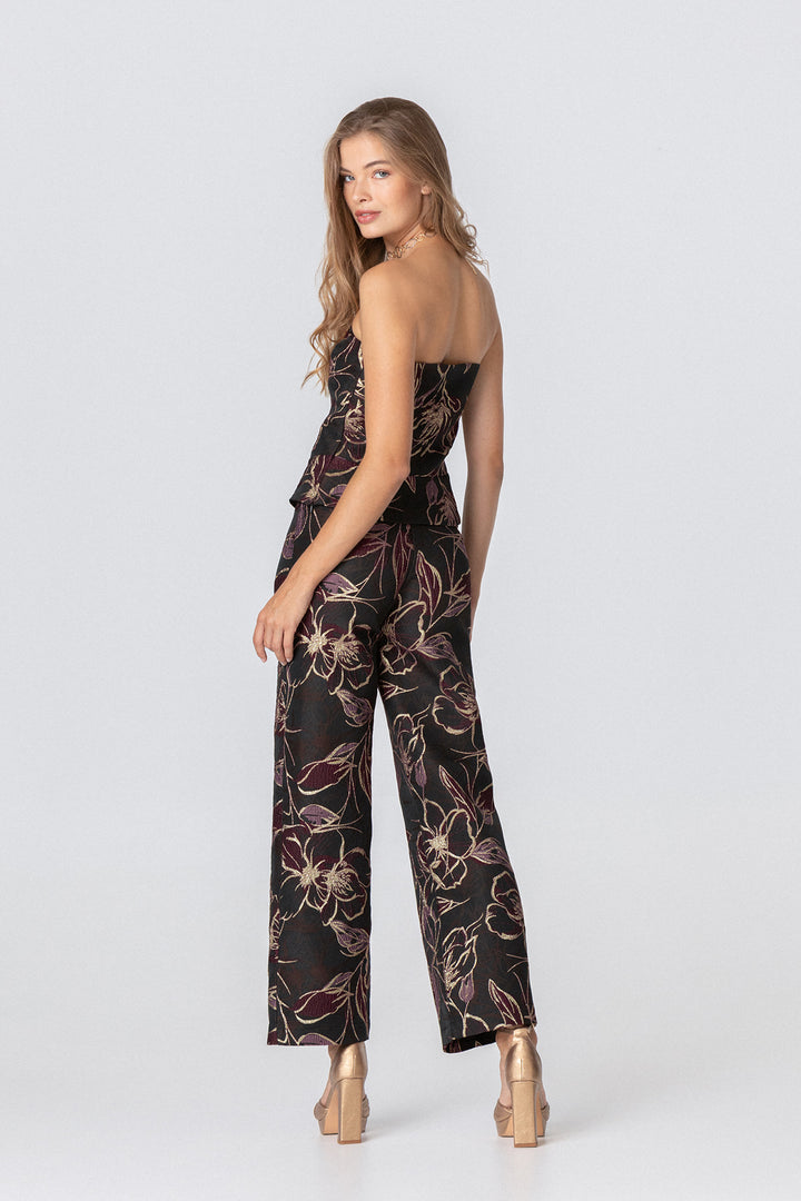 PANTALON RECTO FLORES