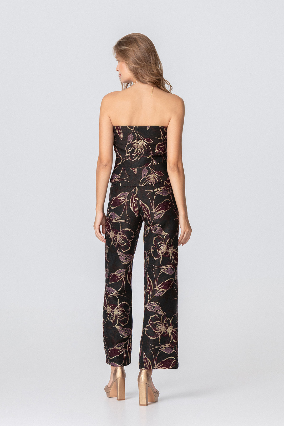 PANTALON RECTO FLORES