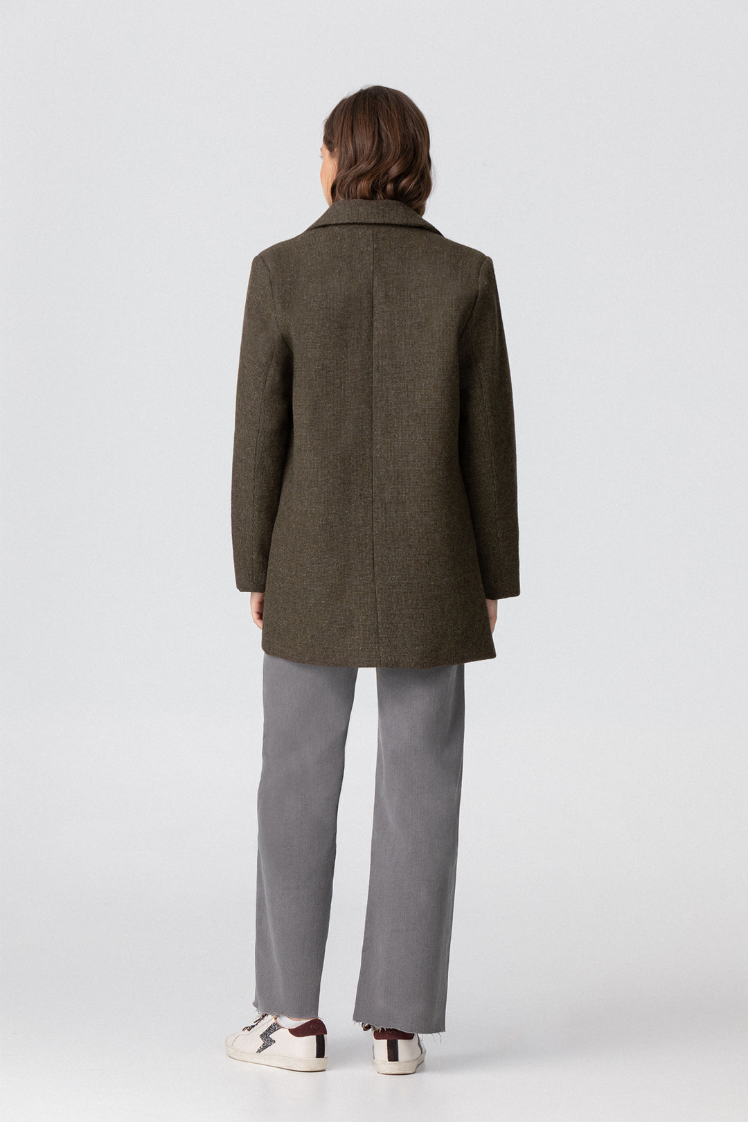 STRAIGHT TAILORED COAT