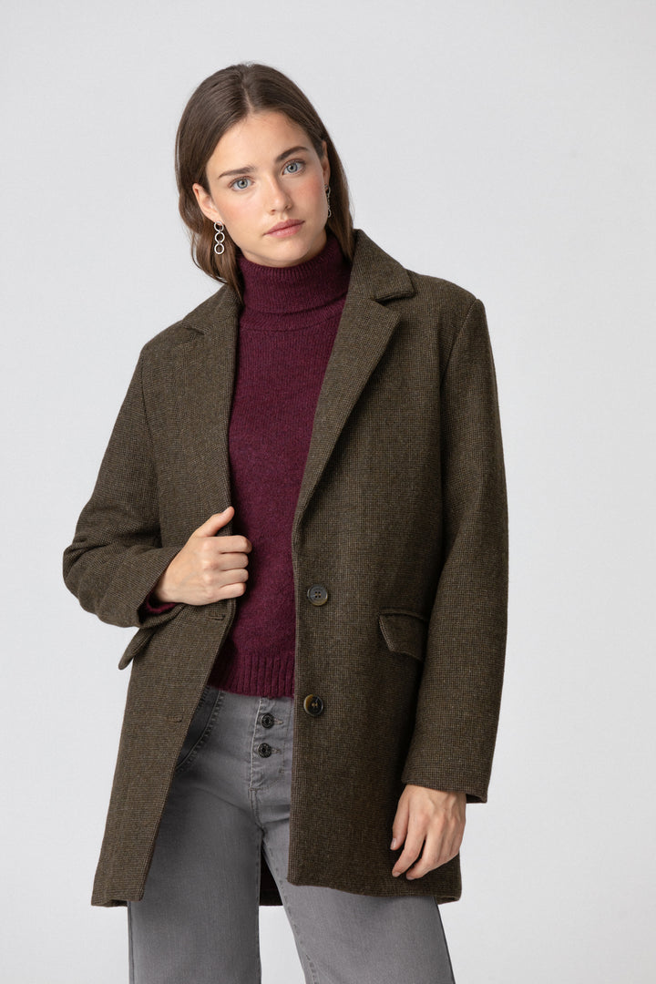 STRAIGHT TAILORED COAT