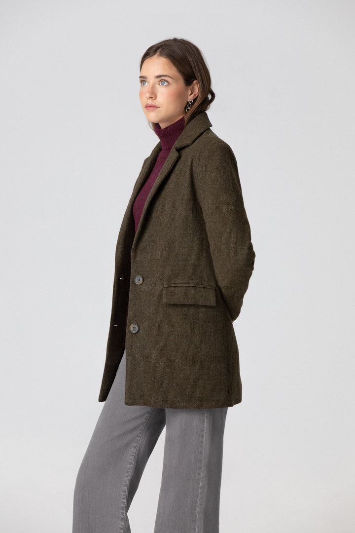 STRAIGHT TAILORED COAT