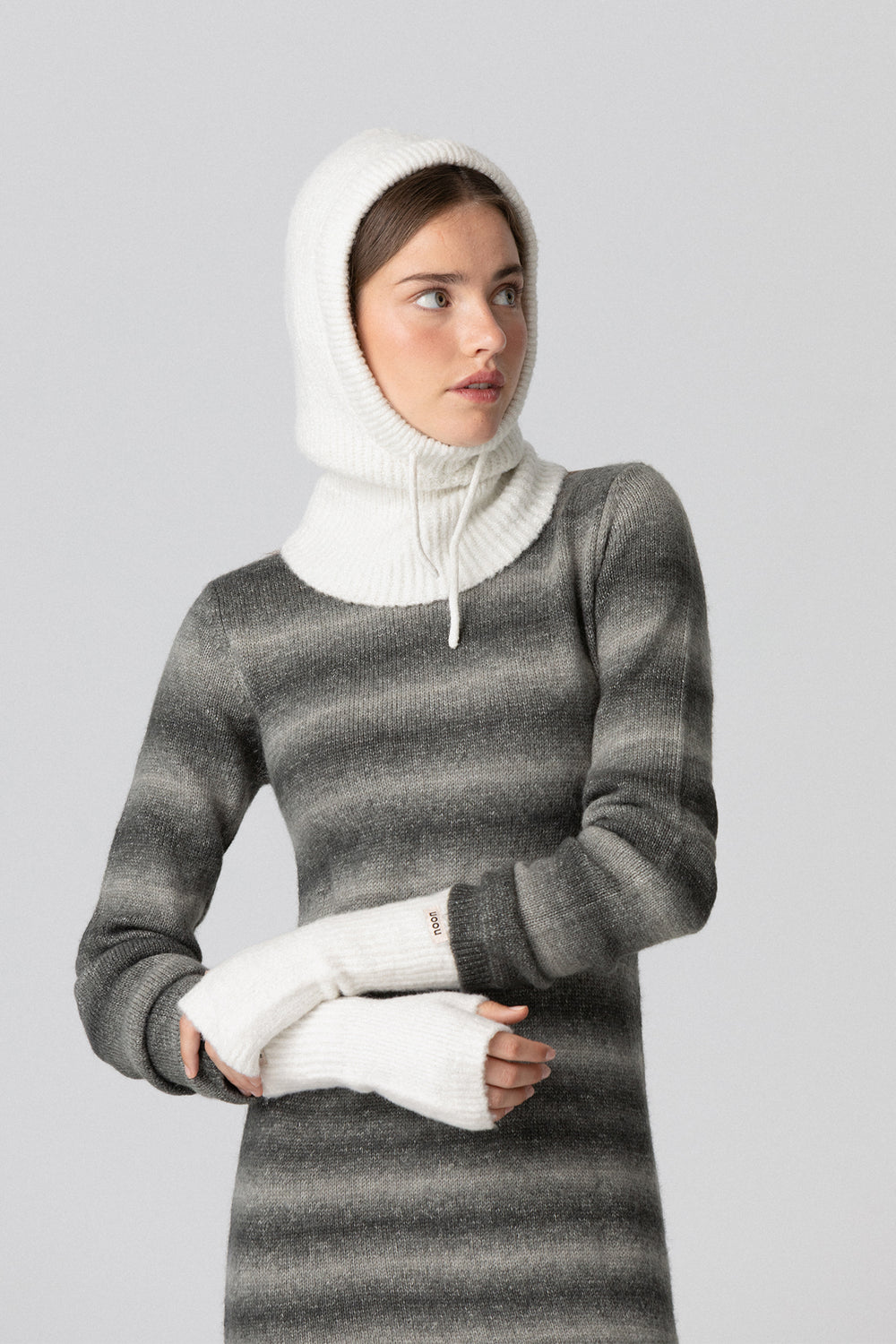 Lurex balaclava