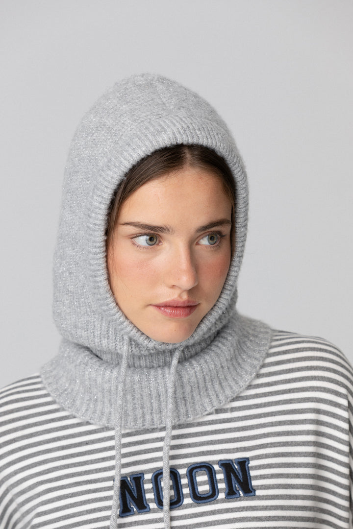 Lurex balaclava