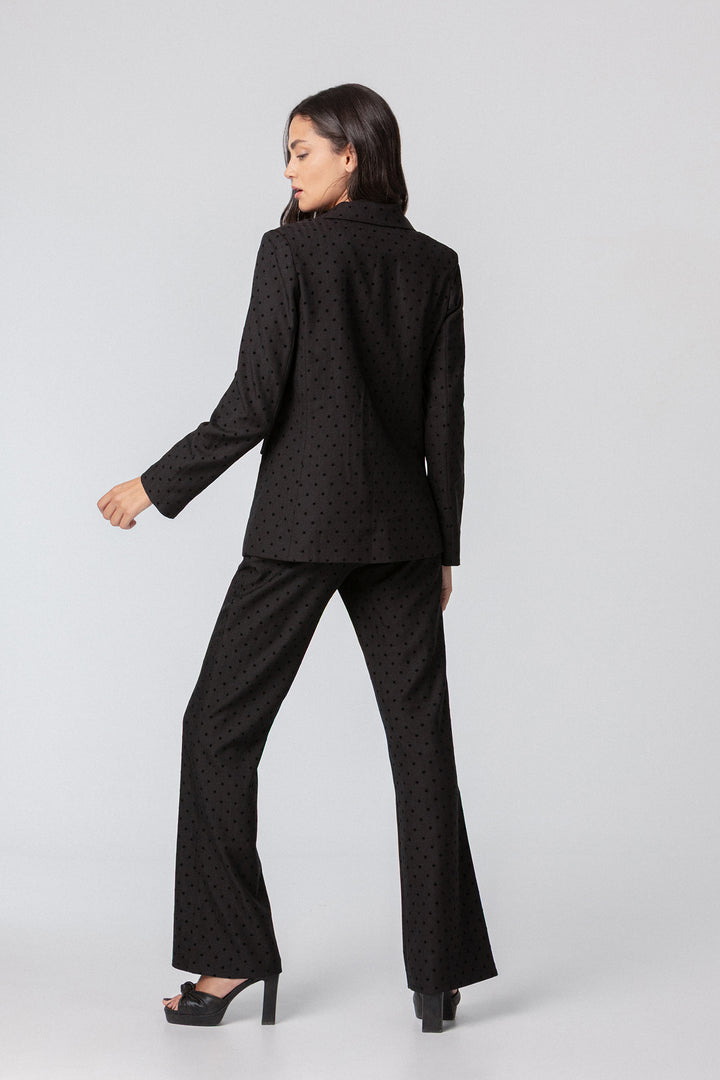 BLAZER ESPIGA PRINT TERCIOPELO