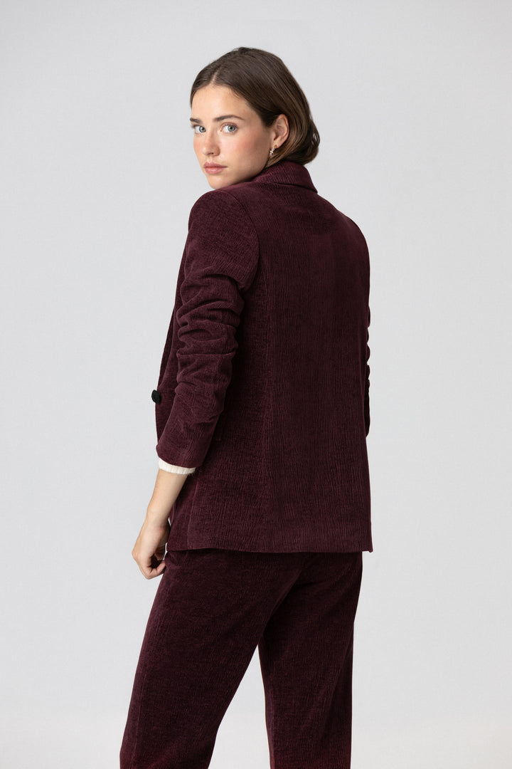 BLAZER TERCIOPELO TEXTURA