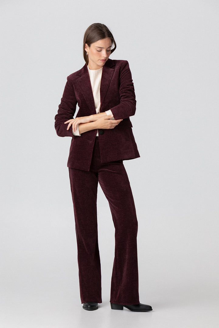 BLAZER TERCIOPELO TEXTURA