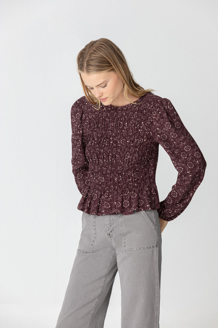 Gathered Detail Blouse