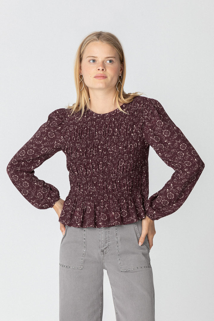 Gathered Detail Blouse