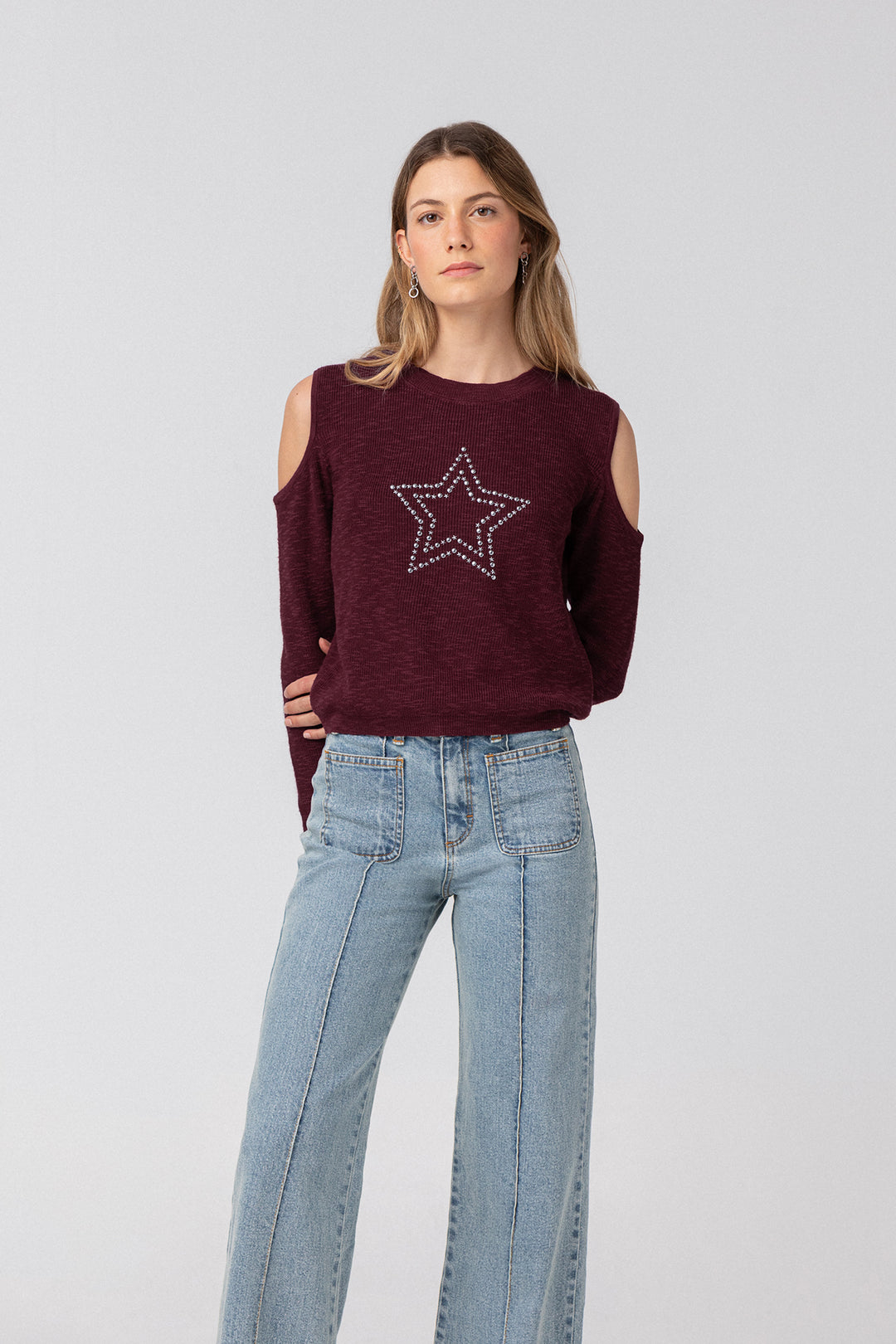 JEANS BASIC COSTURAS DENIM