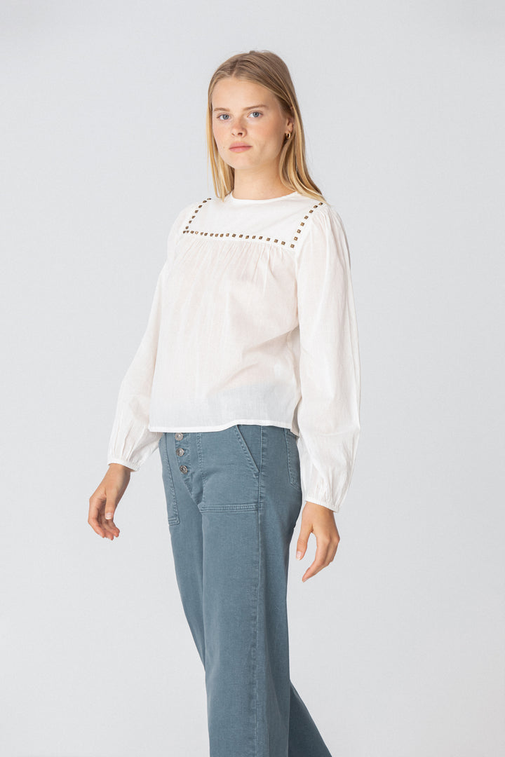 CULOTTE JEANS WITH BUTTONS
