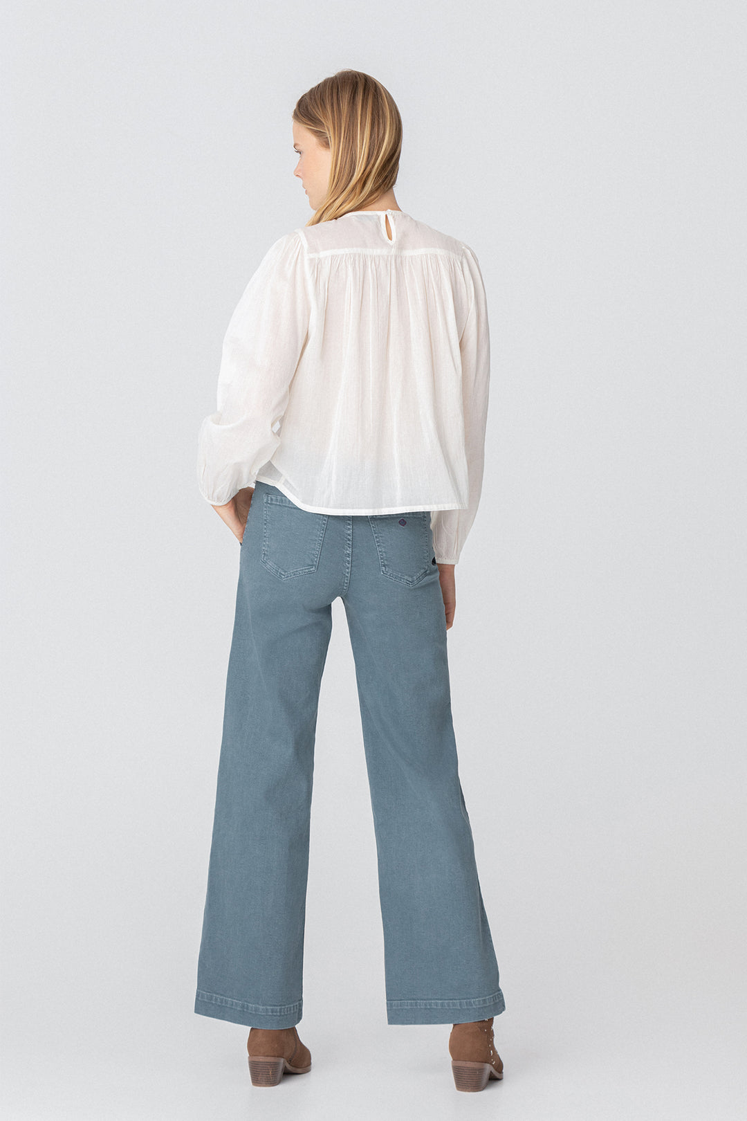 CULOTTE JEANS WITH BUTTONS