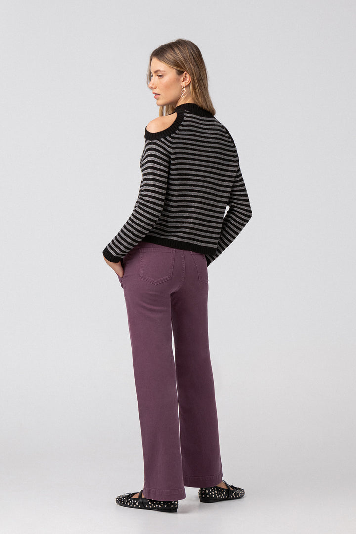 CULOTTE JEANS WITH BUTTONS