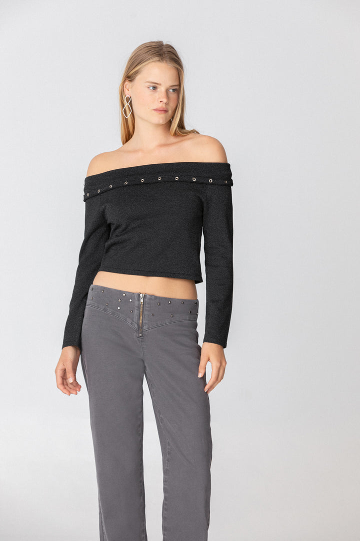 JEANS CULOTTE CANESU TACHAS