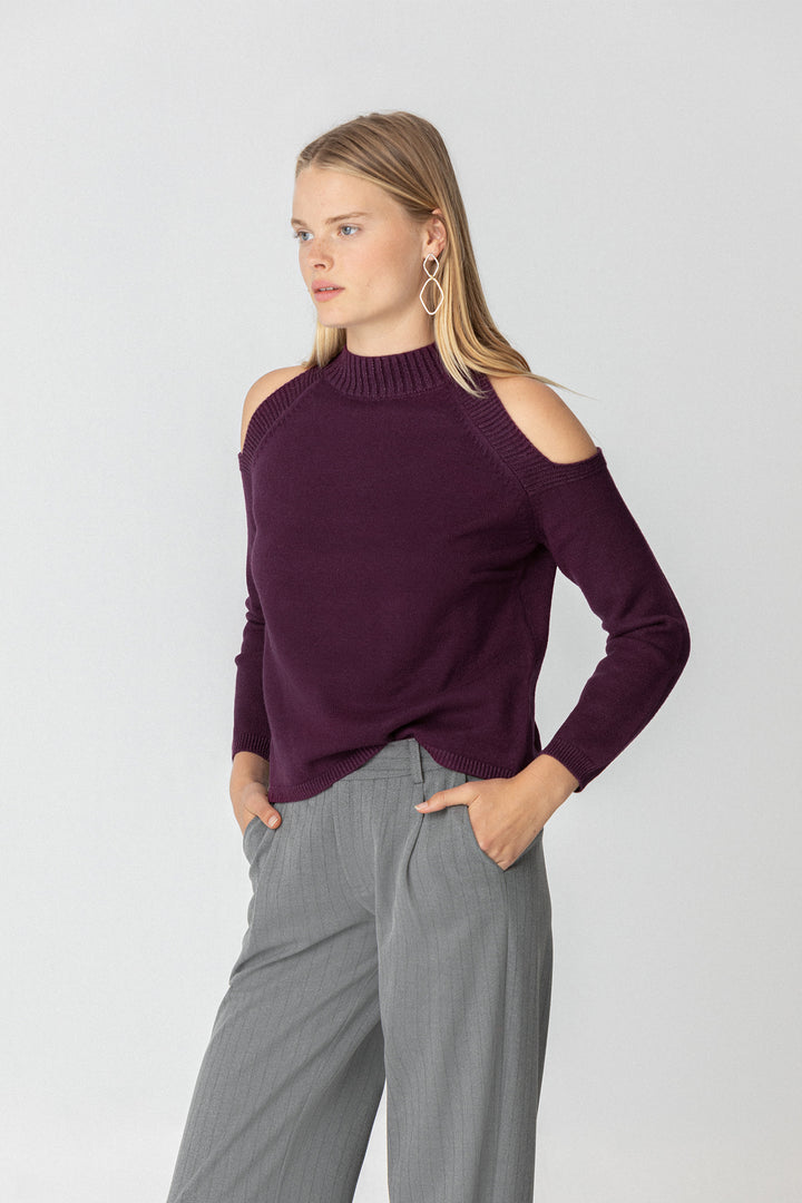 CAMISOLA COM ABERTURAS DE LUREX