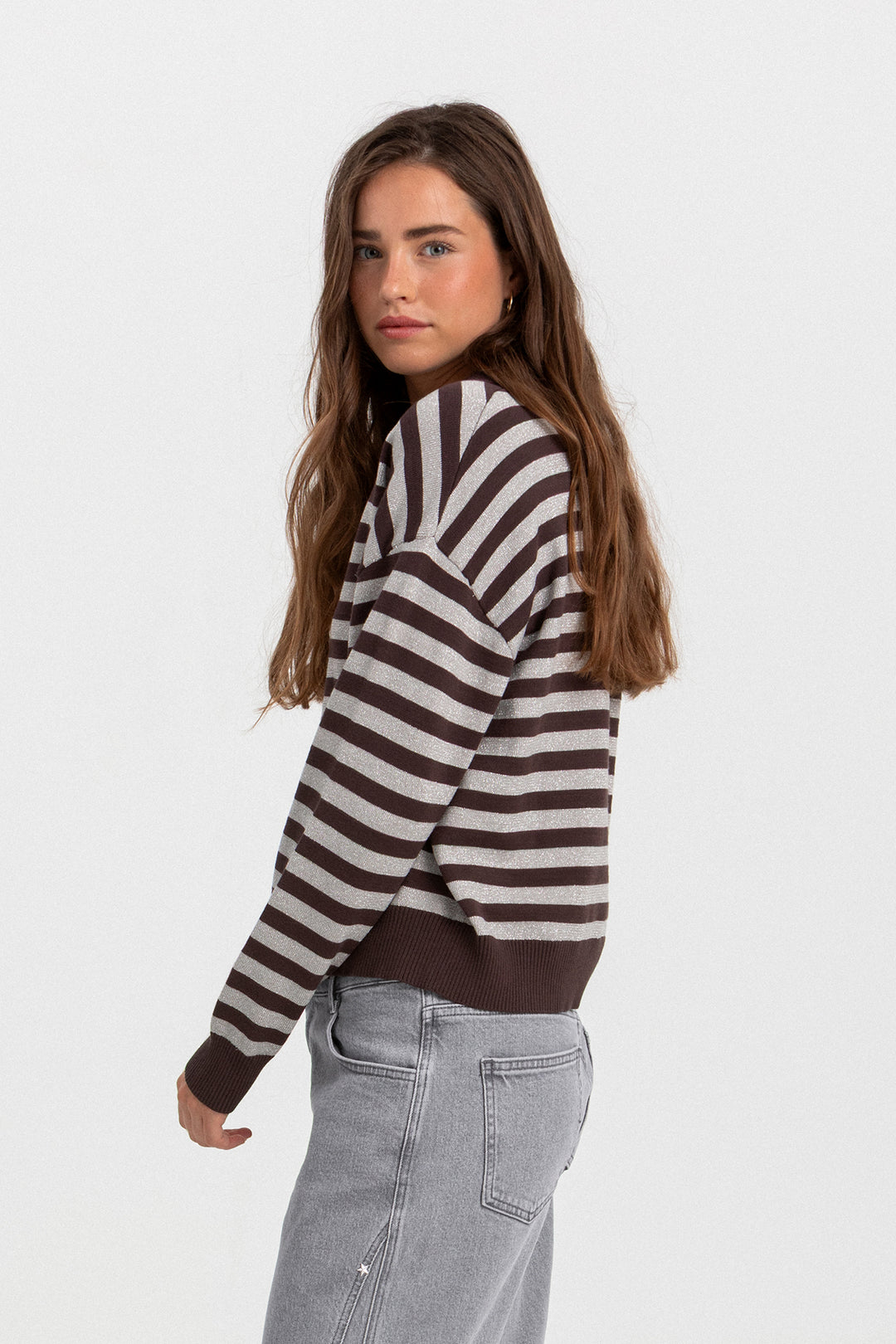 JERSEY CUELLO POLO RAYAS