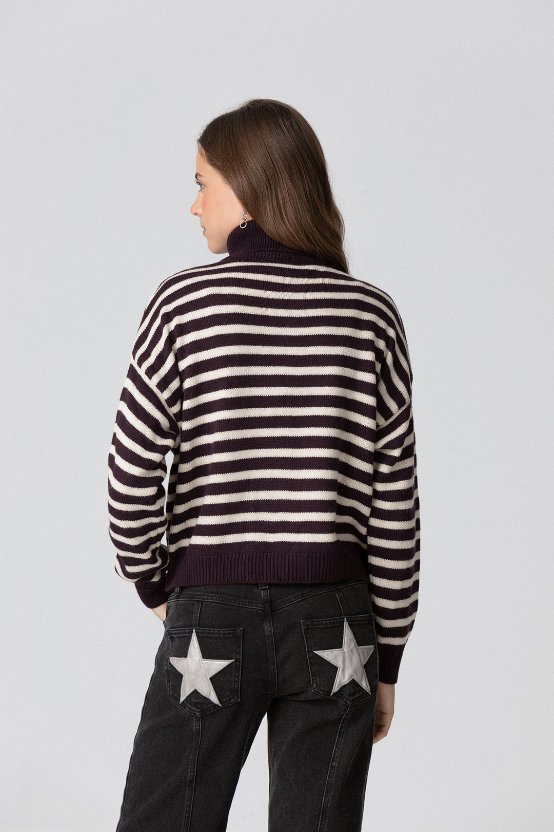 SWEATER LISTRADO VIRADO