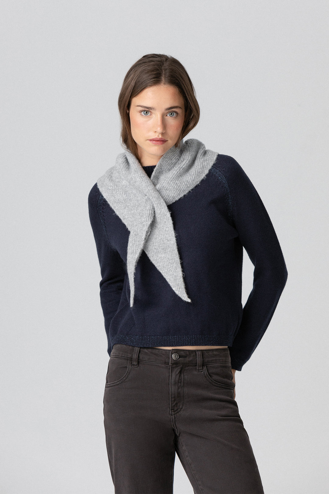 SWEATER COM DETALHES EM LUREX