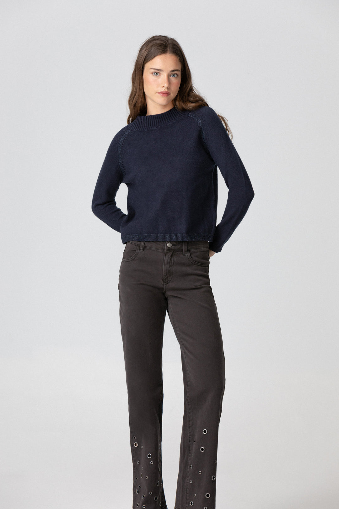 SWEATER COM DETALHES EM LUREX