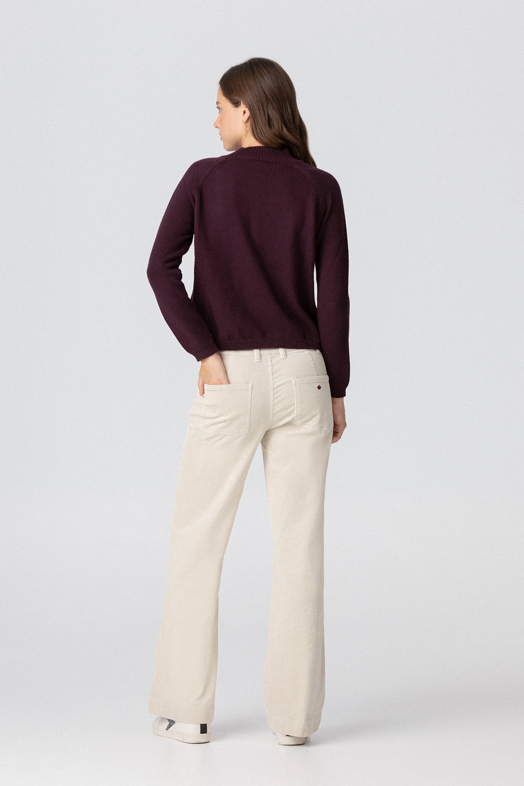 LUREX DETAIL SWEATER