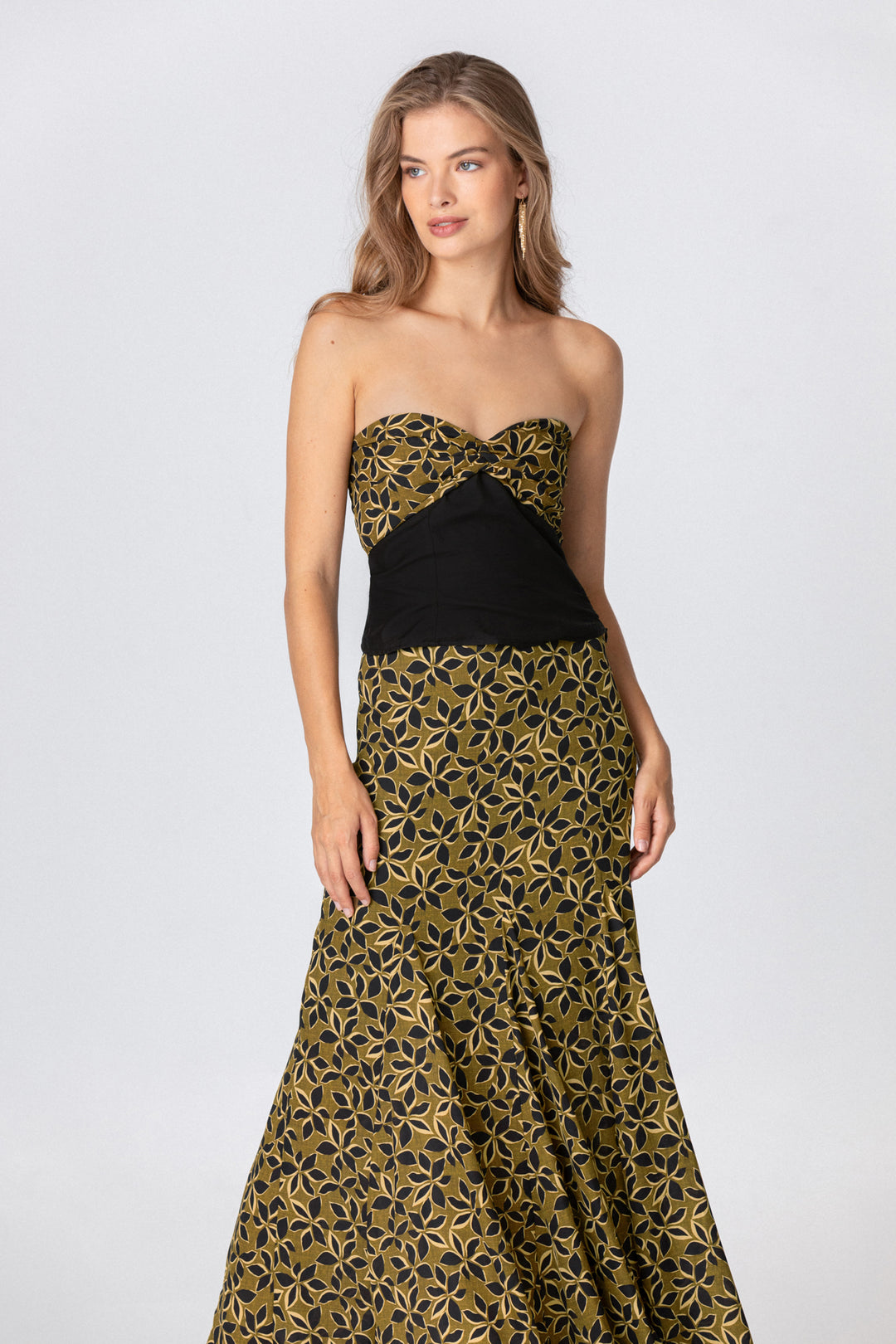 FALDA MIDI GODETS CASILDA