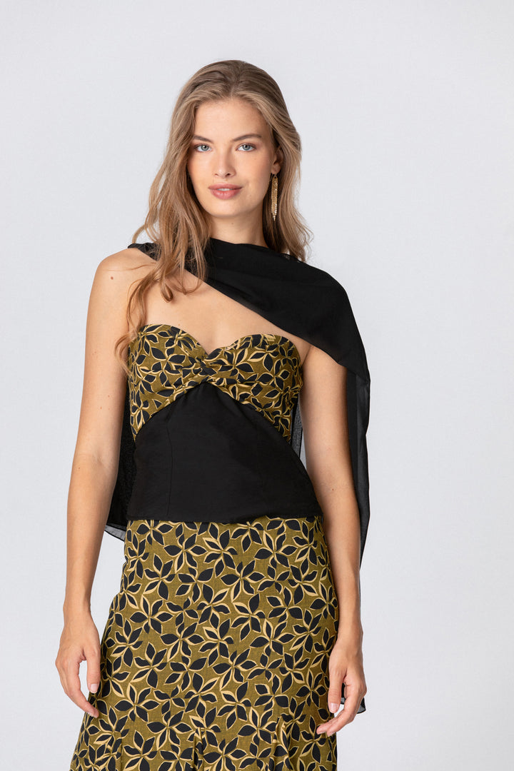 TOP NUDO CONTRASTE CASILDA