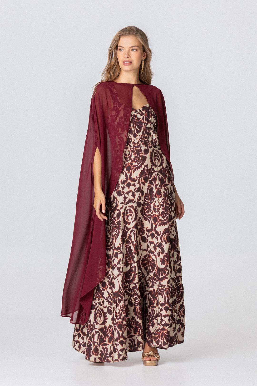 CASILDA MIDI CORSET DRESS