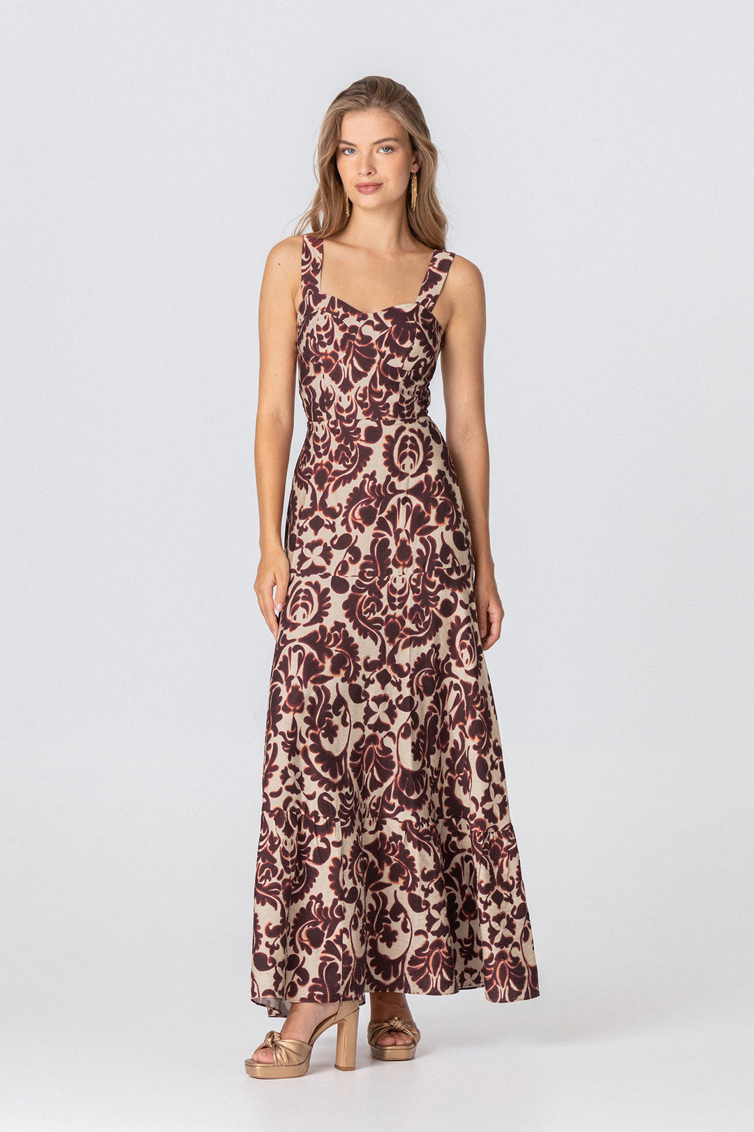 CASILDA MIDI CORSET DRESS