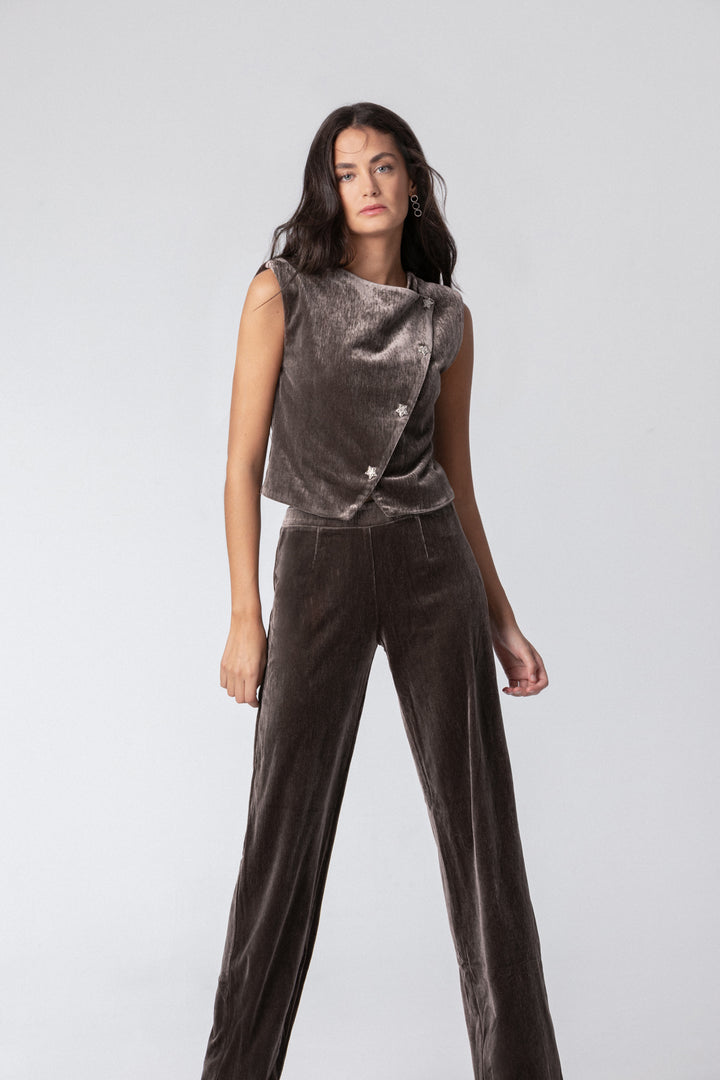 PANTALON RECTO TERCIOPELO