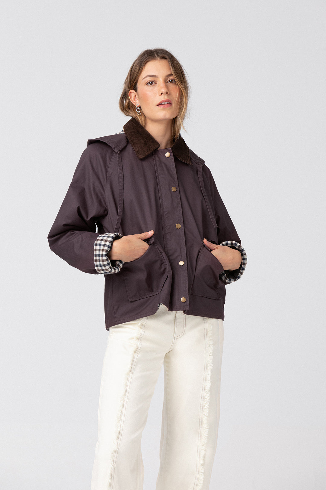 WATERPROOF PARKA WITH HOOD